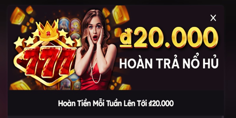 Quay hũ hàng tuần tích lũy vé thua cược và nhận lại số tiền thưởng Slots siêu giá trị